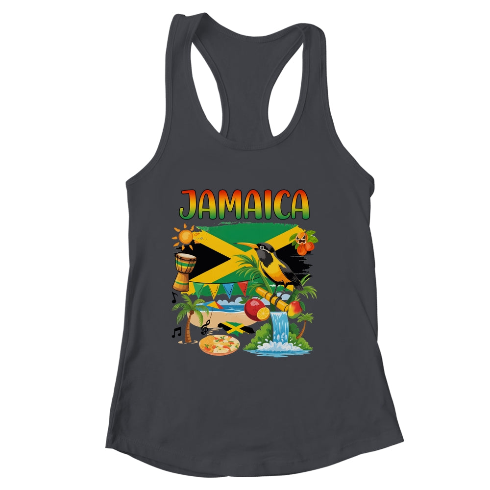 Jamaican Flag Outfit Kids Men Women Novelty Jamaica Flag Shirt & Tank Top | siriusteestore