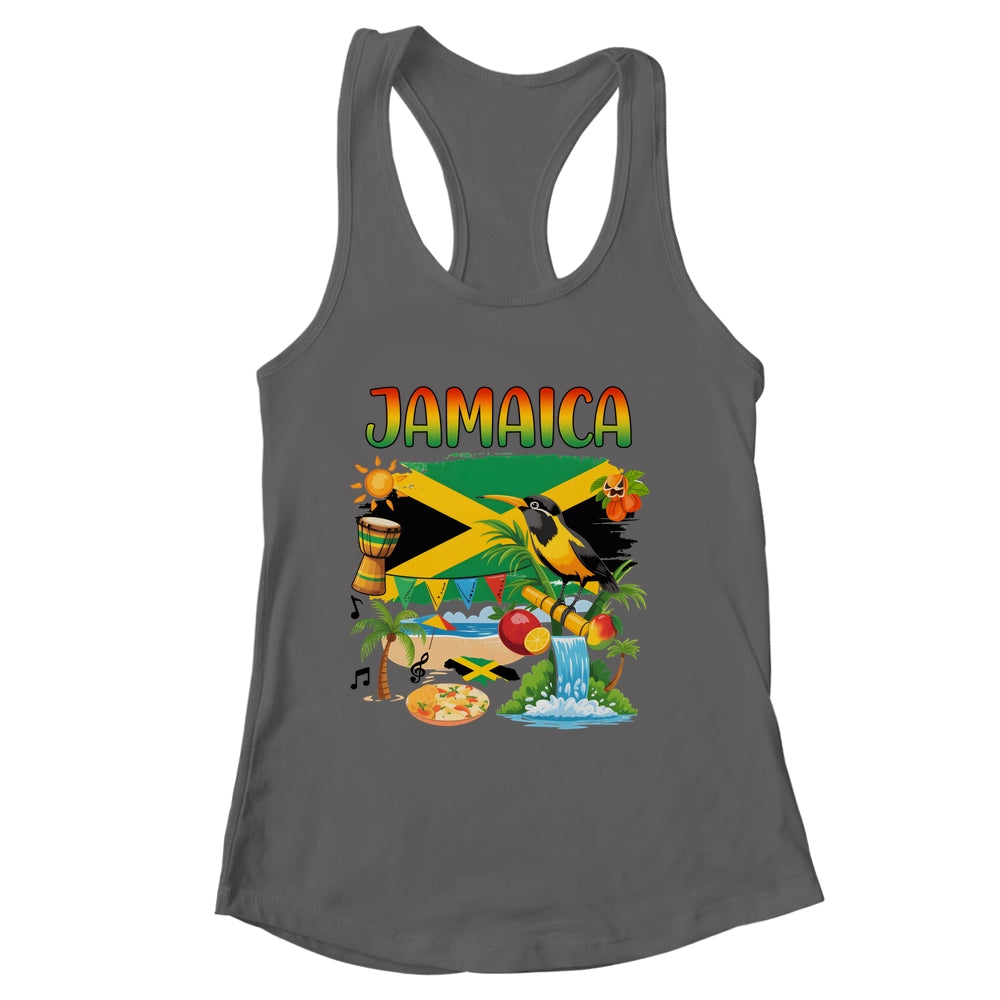 Jamaican Flag Outfit Kids Men Women Novelty Jamaica Flag Shirt & Tank Top | siriusteestore