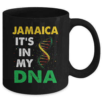 Jamaican Heritage Flag Men Women Kids Jamaica It's In My DNA Mug | siriusteestore