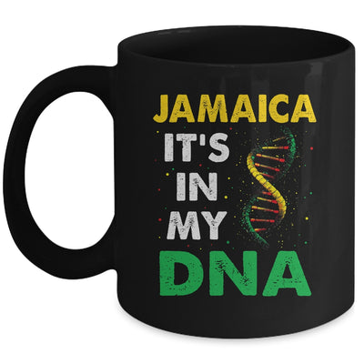 Jamaican Heritage Flag Men Women Kids Jamaica It's In My DNA Mug | siriusteestore