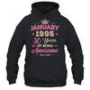 January 1995 30 Years Of Being Awesome Retro 30th Birthday Shirt & Tank Top | siriusteestore