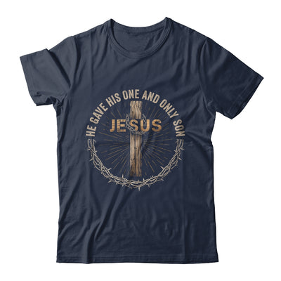 Jesus Christian Cross Bible John 3:16 Reflection Shirt & Hoodie | siriusteestore