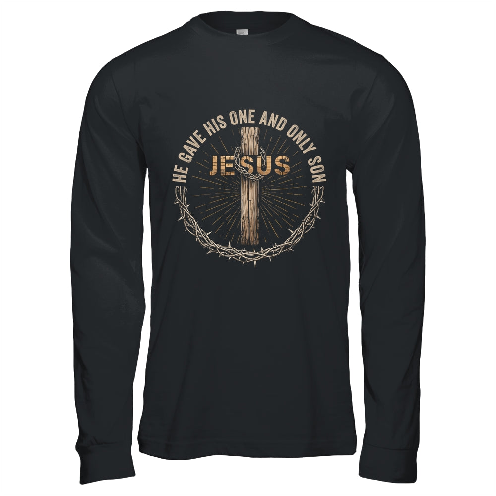 Jesus Christian Cross Bible John 3:16 Reflection Shirt & Hoodie | siriusteestore