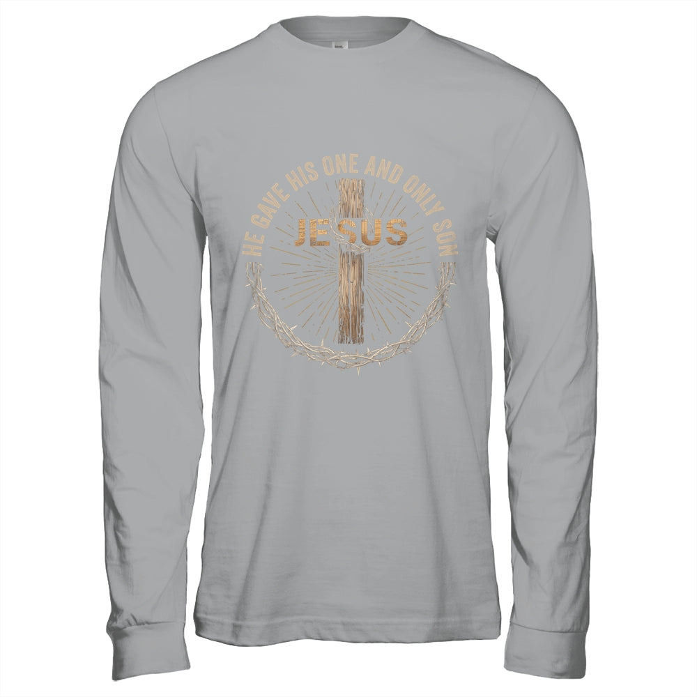 Jesus Christian Cross Bible John 3:16 Reflection Shirt & Hoodie | siriusteestore