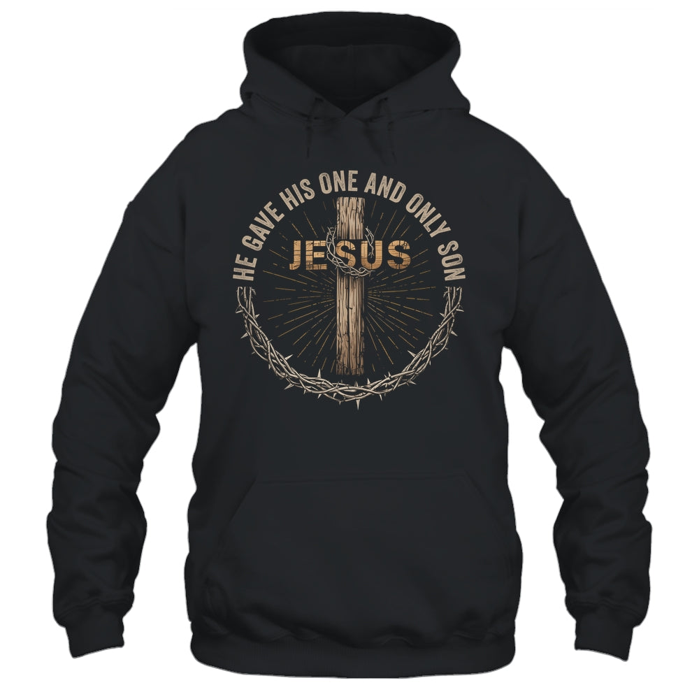Jesus Christian Cross Bible John 3:16 Reflection Shirt & Hoodie | siriusteestore