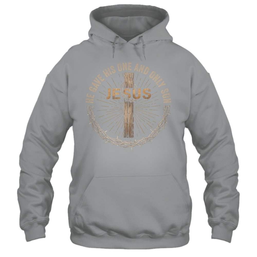 Jesus Christian Cross Bible John 3:16 Reflection Shirt & Hoodie | siriusteestore