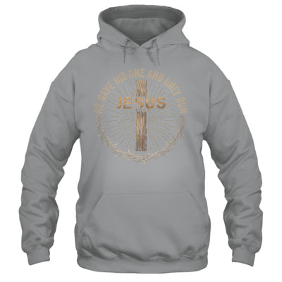 Jesus Christian Cross Bible John 3:16 Reflection Shirt & Hoodie | siriusteestore