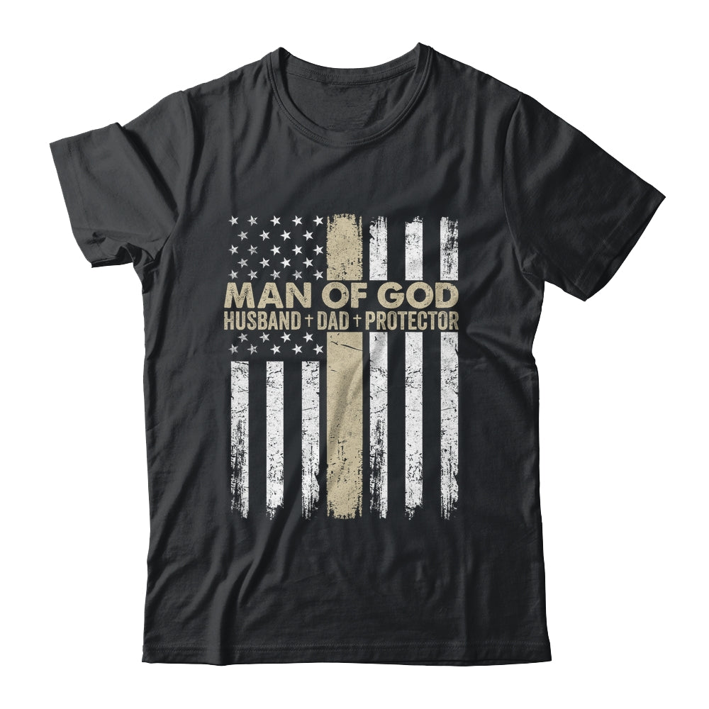 Jesus God Religious Man Of God Husband Dad Protector Shirt & Hoodie | siriusteestore