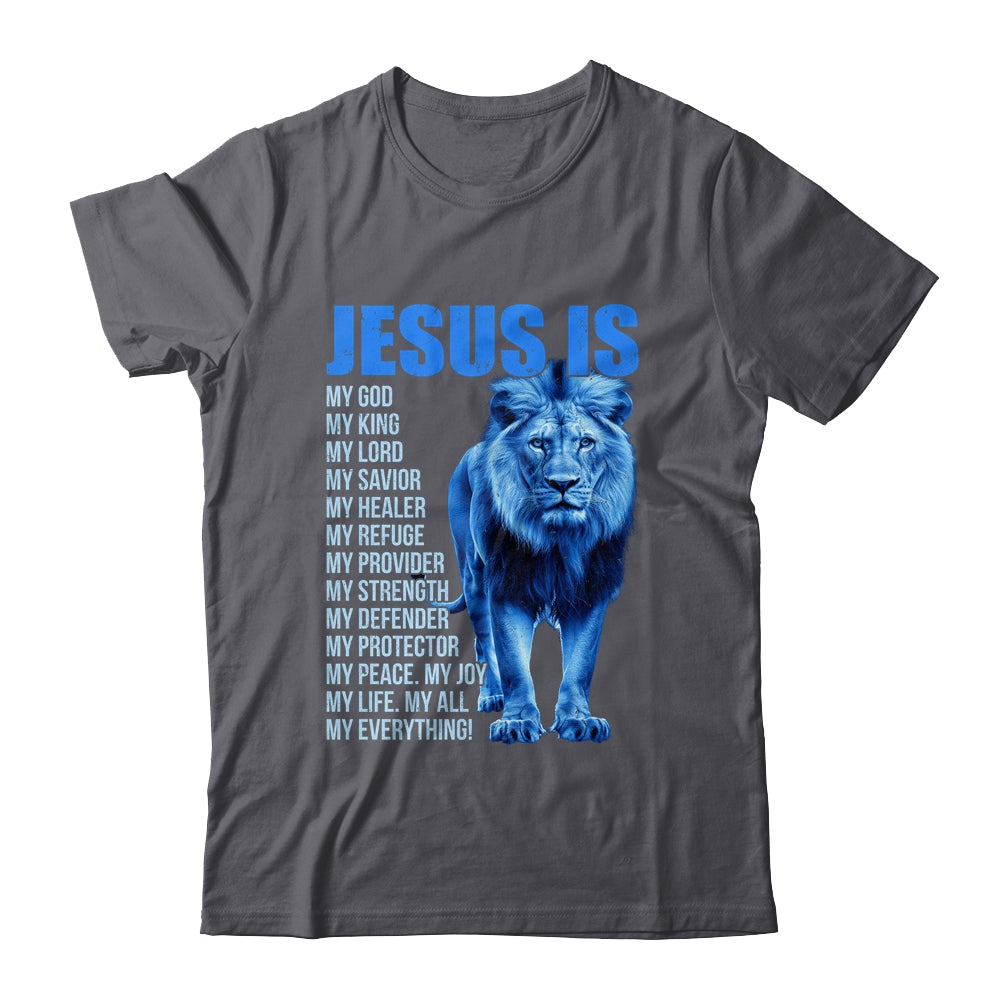 Jesus Is My God King Lord Savior Lion Christian Religious Shirt & Hoodie | siriusteestore