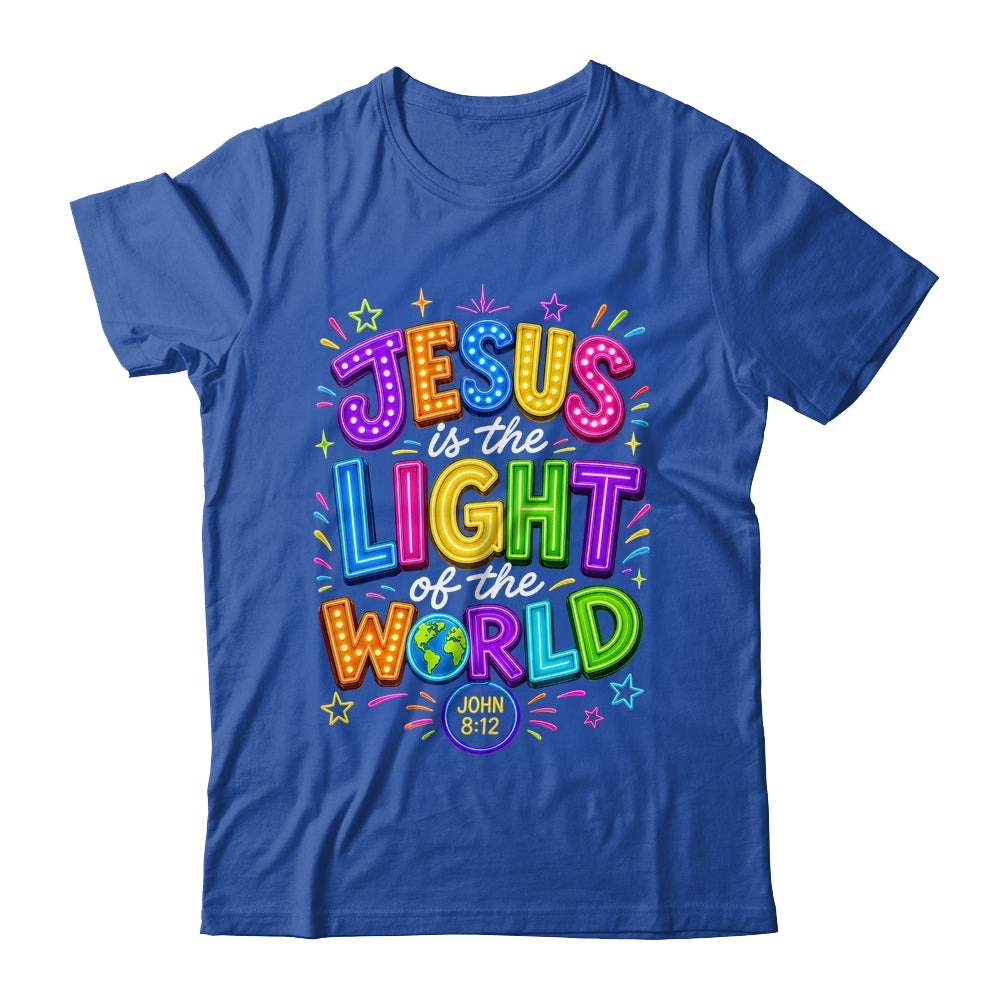Jesus Is The Light Of The World John 8:12 Vbs Illumination Shirt & Hoodie | siriusteestore