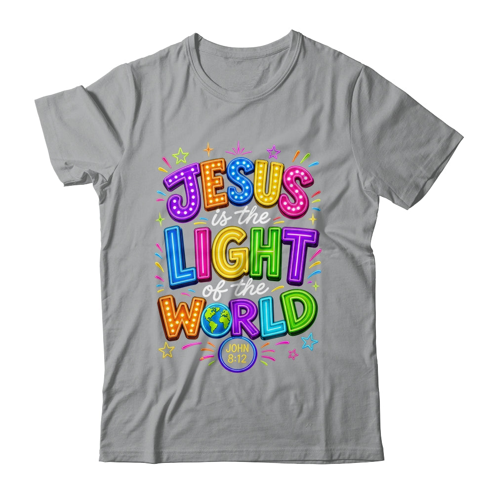 Jesus Is The Light Of The World John 8:12 Vbs Illumination Shirt & Hoodie | siriusteestore