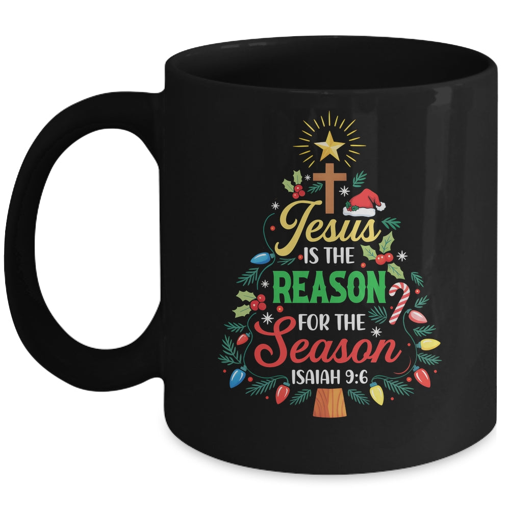 Jesus Is The Reason For The Season Christmas Christian Faith Mug | siriusteestore