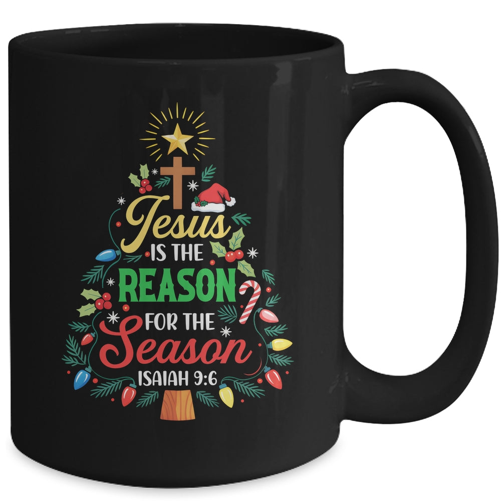 Jesus Is The Reason For The Season Christmas Christian Faith Mug | siriusteestore