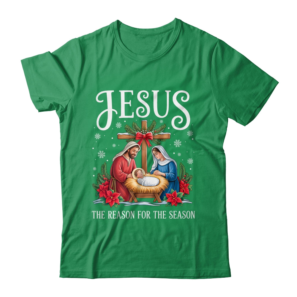 Jesus Is The Reason For The Season Christmas Christian Women Shirt & Sweatshirt | siriusteestore