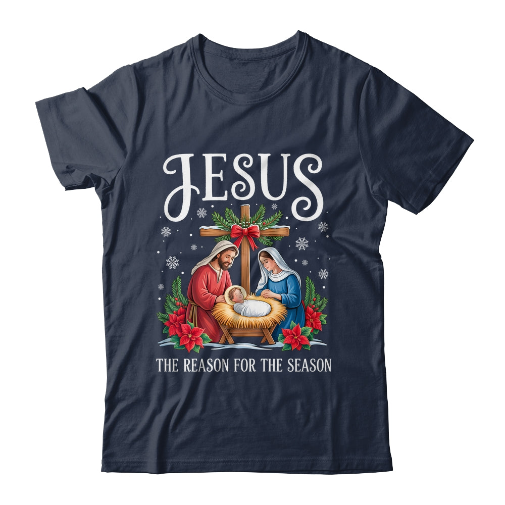 Jesus Is The Reason For The Season Christmas Christian Women Shirt & Sweatshirt | siriusteestore
