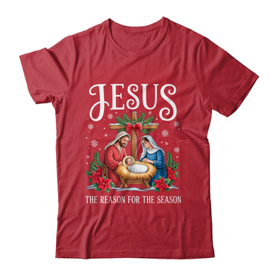 Jesus Is The Reason For The Season Christmas Christian Women Shirt & Sweatshirt | siriusteestore