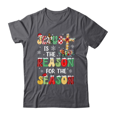 Jesus Is The Reason For The Season Christmas Christian Xmas Shirt & Sweatshirt | siriusteestore