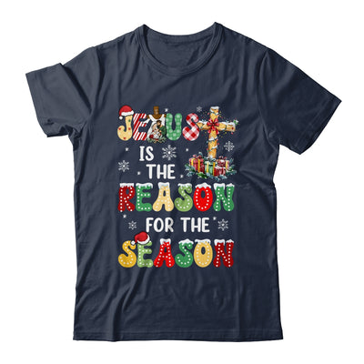 Jesus Is The Reason For The Season Christmas Christian Xmas Shirt & Sweatshirt | siriusteestore