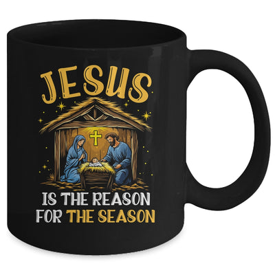 Jesus Is The Reason For The Season Christmas Xmas Christian Mug | siriusteestore