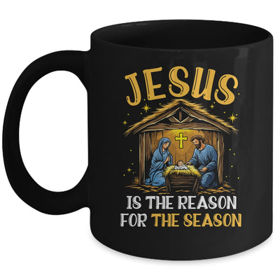 Jesus Is The Reason For The Season Christmas Xmas Christian Mug | siriusteestore