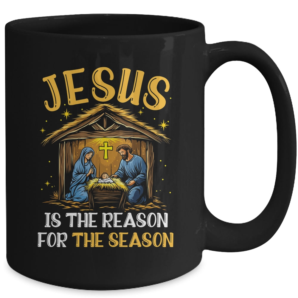 Jesus Is The Reason For The Season Christmas Xmas Christian Mug | siriusteestore