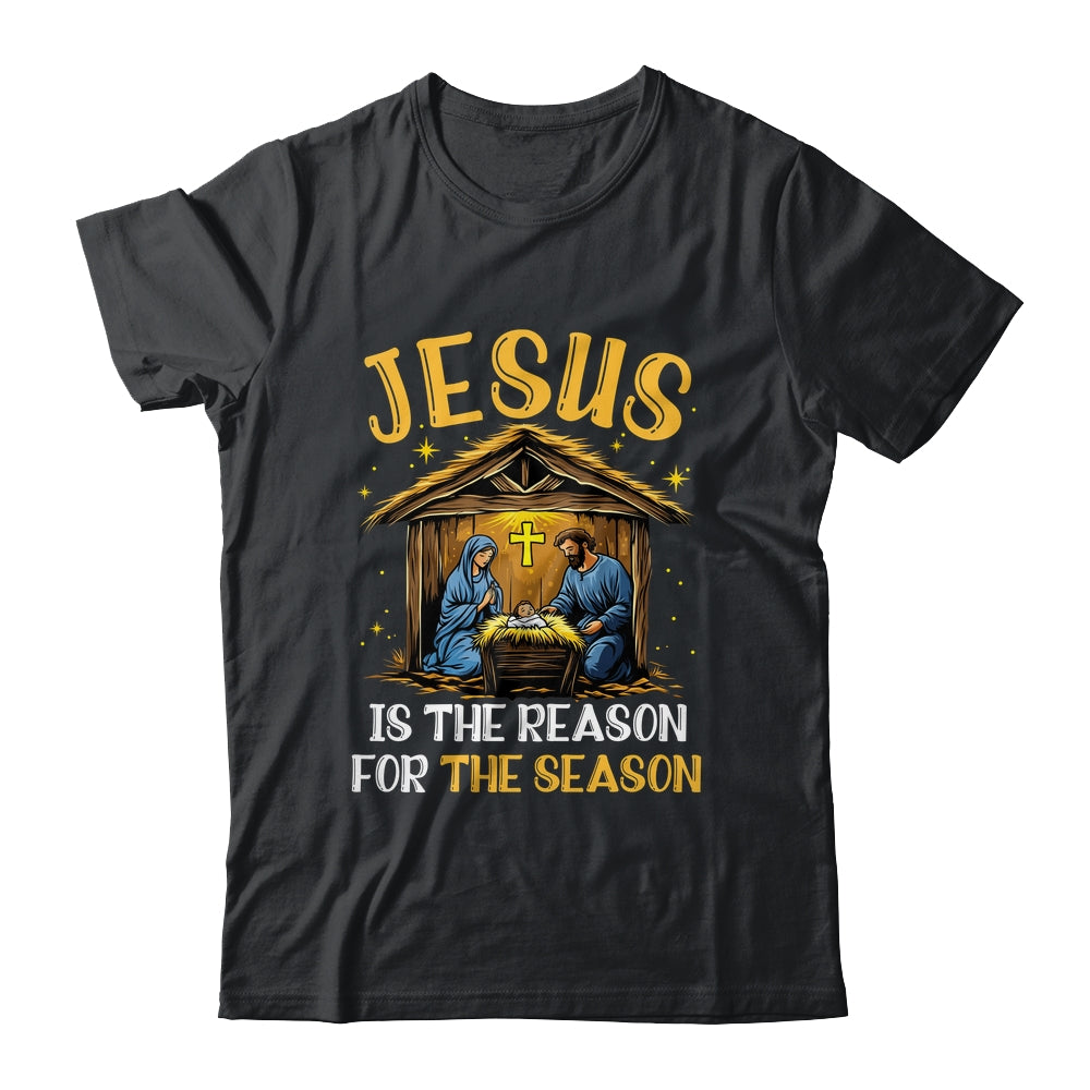 Jesus Is The Reason For The Season Christmas Xmas Christian Shirt & Sweatshirt | siriusteestore
