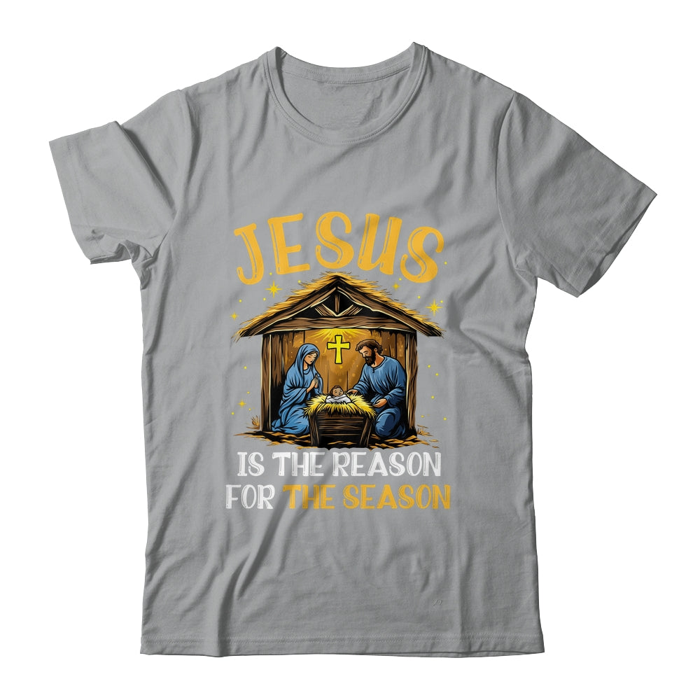 Jesus Is The Reason For The Season Christmas Xmas Christian Shirt & Sweatshirt | siriusteestore