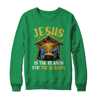 Jesus Is The Reason For The Season Christmas Xmas Christian Shirt & Sweatshirt | siriusteestore