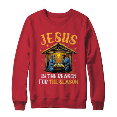 Jesus Is The Reason For The Season Christmas Xmas Christian Shirt & Sweatshirt | siriusteestore
