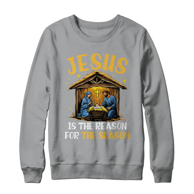 Jesus Is The Reason For The Season Christmas Xmas Christian Shirt & Sweatshirt | siriusteestore