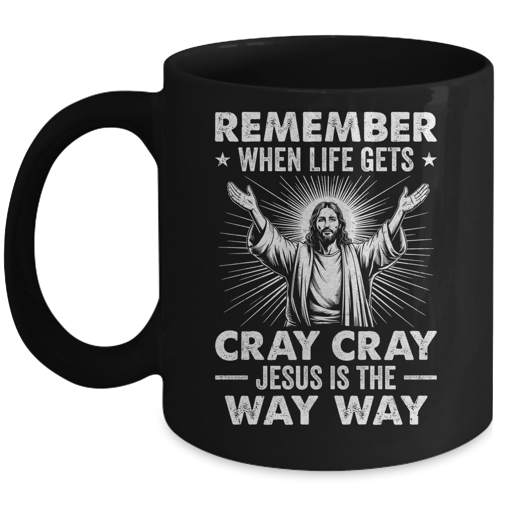 Jesus Is The Way Christmas Funny Faith Religious Christian Mug | siriusteestore
