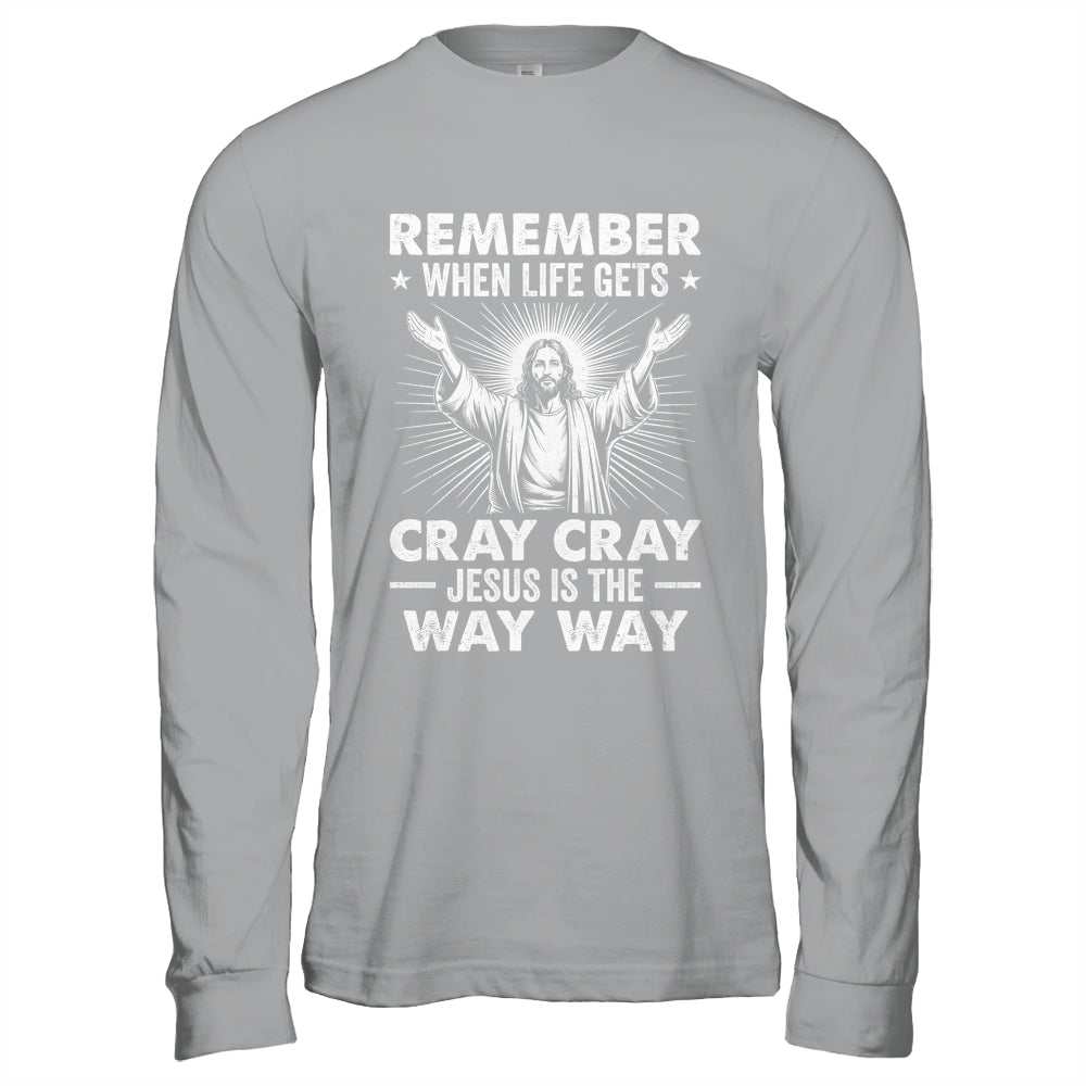 Jesus Is The Way Christmas Funny Faith Religious Christian Shirt & Hoodie | siriusteestore