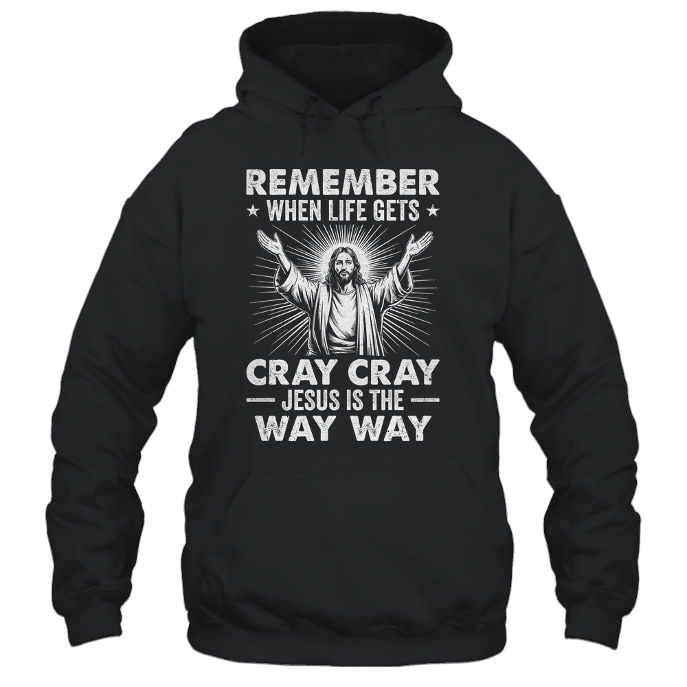 Jesus Is The Way Christmas Funny Faith Religious Christian Shirt & Hoodie | siriusteestore