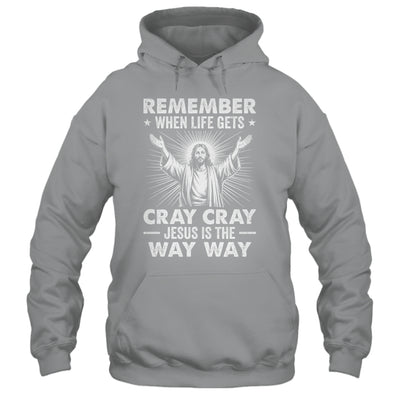 Jesus Is The Way Christmas Funny Faith Religious Christian Shirt & Hoodie | siriusteestore