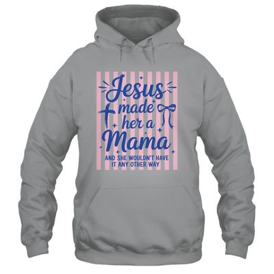 Jesus Made Her A Mama Coquette Christian Mom Mothers Day Shirt & Tank Top | siriusteestore