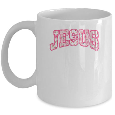 Jesus Religious God Christian Faith Preppy Floral Women Mug | siriusteestore