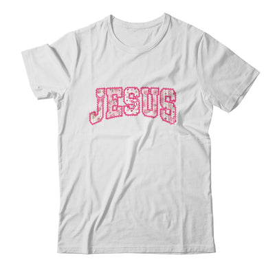 Jesus Religious God Christian Faith Preppy Floral Women Shirt & Tank Top | siriusteestore
