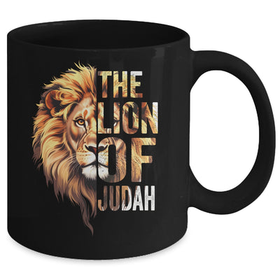 Jesus The Lion Of Judah Religious Christian For Men Women Mug | siriusteestore