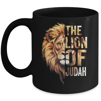 Jesus The Lion Of Judah Religious Christian For Men Women Mug | siriusteestore