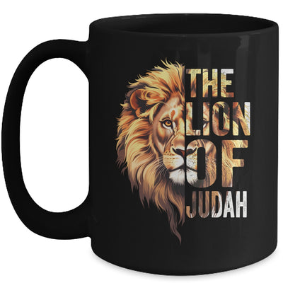 Jesus The Lion Of Judah Religious Christian For Men Women Mug | siriusteestore