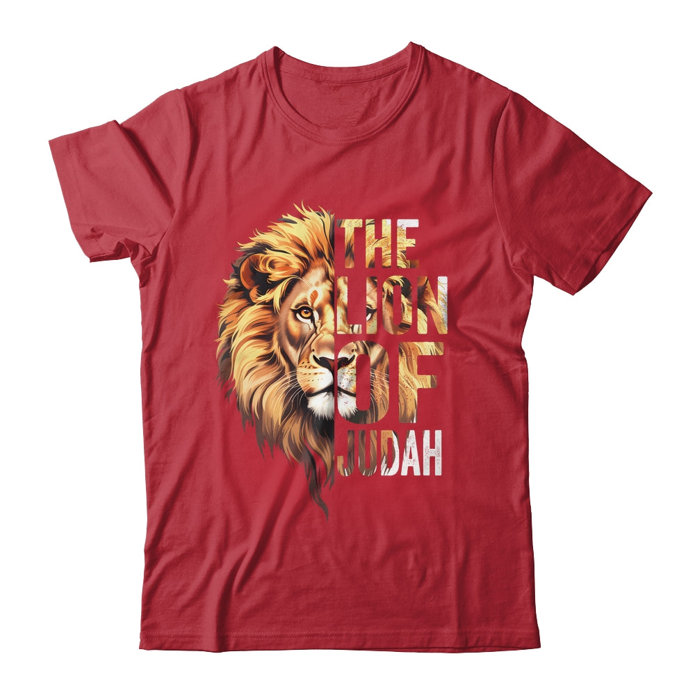 Jesus The Lion Of Judah Religious Christian For Men Women Shirt & Hoodie | siriusteestore