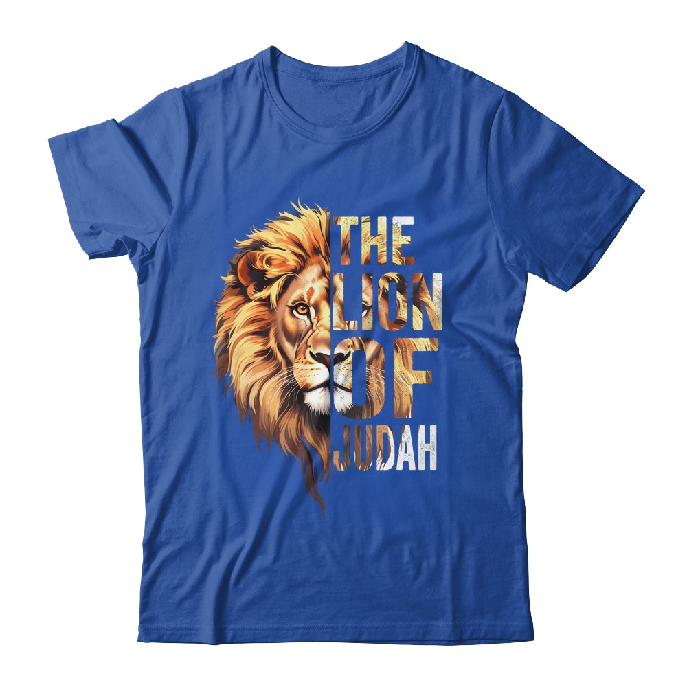 Jesus The Lion Of Judah Religious Christian For Men Women Shirt & Hoodie | siriusteestore