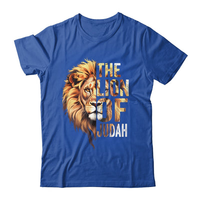 Jesus The Lion Of Judah Religious Christian For Men Women Shirt & Hoodie | siriusteestore