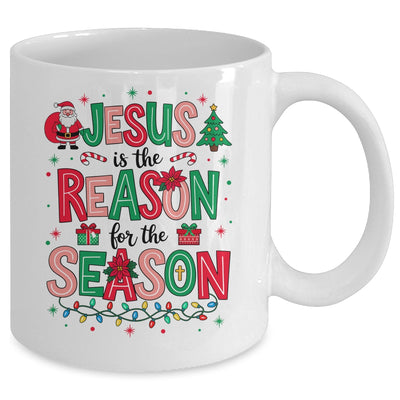Jesus The Reason For The Season Christmas Men Women Kids Mug | siriusteestore
