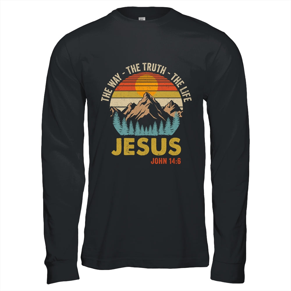 Jesus The Way Truth Life Christian Women Men Kids Worship Shirt & Hoodie | siriusteestore