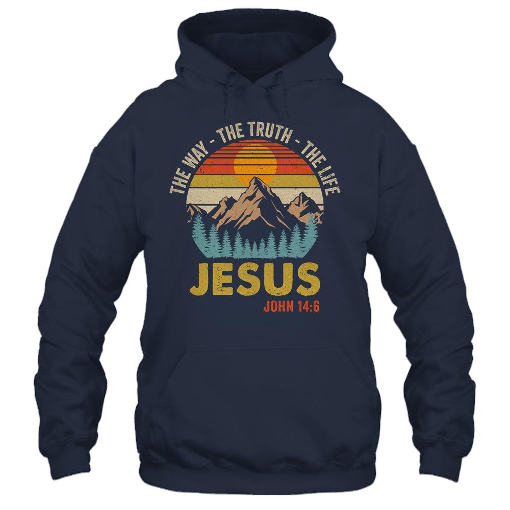 Jesus The Way Truth Life Christian Women Men Kids Worship Shirt & Hoodie | siriusteestore