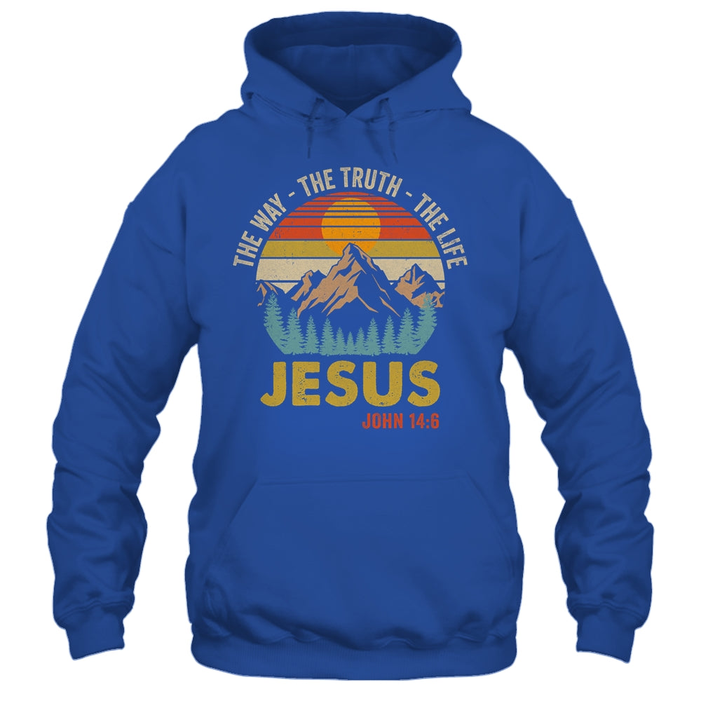 Jesus The Way Truth Life Christian Women Men Kids Worship Shirt & Hoodie | siriusteestore