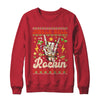 Jingle Bell Rockin Skeleton Hand Ugly Christmas Funny Shirt & Sweatshirt | siriusteestore