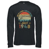 July 1948 Vintage 75 Years Old Retro 75th Birthday Shirt & Hoodie | siriusteestore