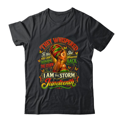 Juneteenth 1865 I'm The Storm Black Women African American Shirt & Tank Top | siriusteestore